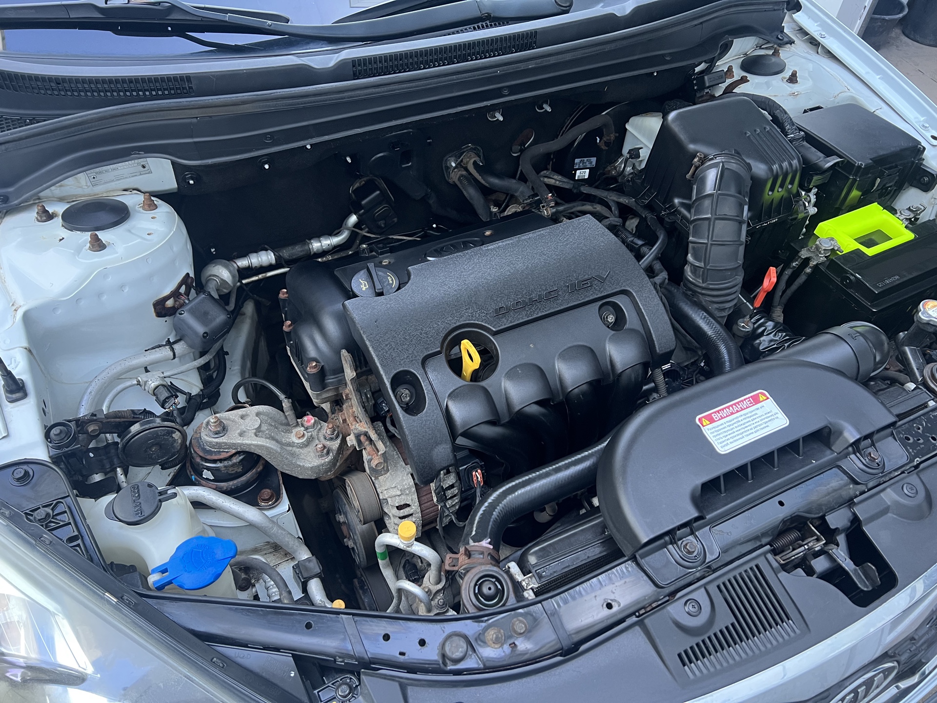 Мойка двигателя Kia Ceed