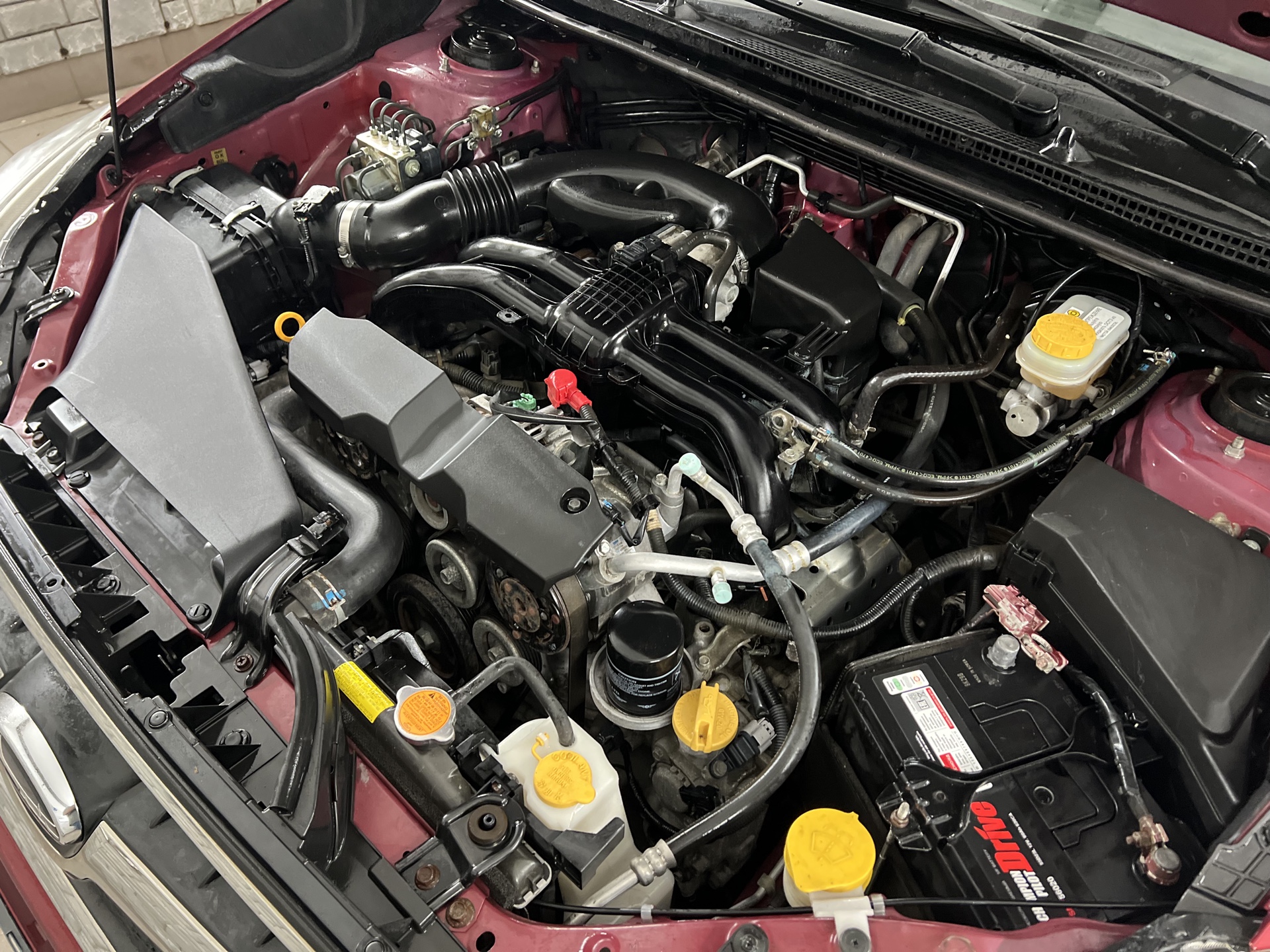 Мойка двигателя Subaru Impreza XV